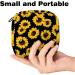 Buy Women's Binding Pocket Sunflower Pattern Menstrual Storage Bags - Stylish & Functional Tampon Zip Pockets | Multi-Purpose Tied Bags - Buy Online on GoSupps.com