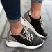 Buy XTZ YGLD Women's Summer Sandals - Breathable Casual Mesh Flat Wedge Shoes in Black (UK Size 6.5) - Fashion-Forward Comfort for Every Occasion - Buy Online on GoSupps.com