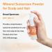 Mineral Sunscreen Powder SPF 35 for Face Hair & Scalp - Breathable Translucent UV Protection | 0.71oz Broad Spectrum Setting Powder - Buy Online on GoSupps.com