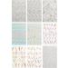 JMEOWIO Glitter French Tip Nail Art Stickers - 9 Sheets | Self-Adhesive Wave Line Design for Nail Decoration and Supplies - Buy Online on GoSupps.com
