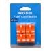 WORKLION Paper Trimmer Replacement Blades with Automatic Security Safeguard Design - A4 Paper Cutter Blade Refill (4 Pack)