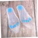 Beaupretty Silicone Sports Insoles 1 Pair Foot Care Shoe Pads for Superior Comfort | Size 4 | International Shipping - Buy Online on GoSupps.com
