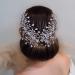 Silver Rhinestone Wedding Tiara Bridal Hair Comb | Bridesmaid Hair Accessory - Buy Online on GoSupps.com