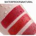 Lip Stain - 5x Waterproof Lip Tint Matte Lip Gloss Long-Lasting Lipstick Set Non-Stick Cup for Vibrant Lip Color Lip Stain - Buy Online on GoSupps.com