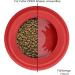 Kurgo Splash-Free Hiking Water Bowl for Dogs | BPA-Free 710 ml Red Perfect for Food & Water on the Go - Buy Online on GoSupps.com