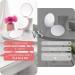 MIYADIVA Magnifying Mirror with Light | 3 Side 20X 5X 1X Magnification | Travel Makeup Hand Mirror - Buy Online on GoSupps.com
