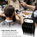 Wahl Professional Hair Clipper Guards Guides 10 Pcs #3170-400- 1/8 to 1 - Black-10 pcs - Fits All Clippers - Buy Online on GoSupps.com