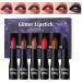  G n rique Glitter Lipstick Glitter Lip Gloss | Water and Smudge Resistant - 6 Glitter Lipsticks for Women - Ideal for Day Parties Travel Dates - Buy Online on GoSupps.com