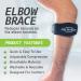 JFA Medical Tennis Elbow Golfers Support Strap/Elbow Brace - Relieve Pain and Improve Performance - Buy Online on GoSupps.com