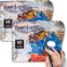 Disposable Palette Paper Pad | 50 Sheets 9x12 Inch 80GSM | For Oil, Acrylic, Watercolors, Gouache | Bleed-Proof White Mixing Sheets | Ideal for Artists | 2 Pack - Buy Online on GoSupps.com