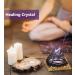 Orgone Pyramid - Amethyst & Obsidian Healing Crystals for Love, Health, and Protection - Chakra Balancing Meditation Home Decor - 6cm - Buy Online on GoSupps.com