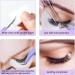 Stainless Steel Purple Lash Tweezers for Eyelash Extensions - Curved Angled Tips for Volume & Classic Lashes - Buy Online on GoSupps.com
