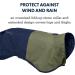 Ruffwear Sun Shower Dog Raincoat - Waterproof & Lightweight All-Weather Jacket (Medium, Midnight Blue) - Buy Online on GoSupps.com