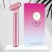 Sky Bliss Face Wand | Anti Aging Advanced Skin Care Device | Lifts and Firms | Anti Wrinkle 4 in 1 Facial Wand | Red Light Therapy & Microcurrent Skin Tool | Face & Neck Massager (Pink)