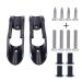 KUNPENG 2pc Kayak Paddle Clip with Hardware Universal Kayak Paddle Holder Clips (Including Screws) Compatible with All Kayaks Easy and Fast Install,Made from Strong ABS Plastic