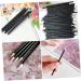 Outanaya 100pcs Disposable Eyeliner Makeup Eyeliner Brush Mascara Brush Wands Liquid Eyeliner Black Plastic - Buy Online on GoSupps.com