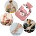 Naanle Unicorn Horse Heat Bottle with Cover - 1L Warm Water Bottle for Bed Hand & Feet Pain Relief - Ideal for Heat & Cold Therapy - Buy Online on GoSupps.com