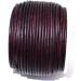 Cords Craft 1mm Round Leather Cord | 20m Roll for Jewelry Making, Bracelets, Necklaces, Hair Accessories, Beading, DIY Projects | Dark Brown Distress - Buy Online on GoSupps.com