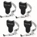 Body Tape Measure - (4 Pack) Measuring Tape for Body and Body Fat Measuring Device Fitness & Weight Monitors, (Inches & cm) Retractable Tapes Measure Ruler for Accurate Body Fat Calculator