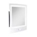 Zadro Rechargeable Led Lighted Fogless Shower Shaving Mirror, White, 1 Count (ZWTAR20W)