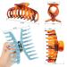 12 Pcs Large Non-Slip Hair Clips for Women - Strong Jaw Banana Clips for Thick and Thin Hair - Lightweight Hair Accessories - Best Gift for Women - Buy Online on GoSupps.com