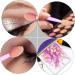VINTORKY 50pcs Double Ended Eyeshadow Brush Fan Makeup Brush Makeup Eyeshadow Eye Primer Brush Pink Plastic - Buy Online on GoSupps.com