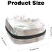Hydrangea Print Sanitary Napkin Storage Bag - Portable Menstrual Period Pouch - Buy Online on GoSupps.com