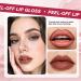 Crayon L vres Peel Off Set de 3 Couleurs Longue Tenue et Imperm able Encre L vres Effet Tatouage pour Contour des L vres Pr cis et Hydratant Kit Lip Stain (Cacao brun rouge tre caf nude) - Buy Online on GoSupps.com