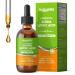 Liposomal Liquid Alpha Lipoic Acid Drops 600 MG R-Alpha Lipoic Acid Supplement with Biotin & Multivitamins ALA for Antioxidant Brain Health and Nerve Support Pineapple Flavor Sugar Free 2 FL OZ