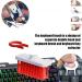 Ozgkee 5-in-1 Keyboard Brush - Double Head Design Plastic Cleaning Tool for Headphones | White & Red - Buy Online on GoSupps.com