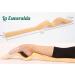 La Esmeralda Ballet Professional Wooden Pine Foot Stretchers Set | Elastic Stretch Band, Leg Strap, Two Pads | Carry Bag and Gift Box | Dancers' Essential - Buy Online on GoSupps.com