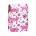 Lipstick Case Leather Lip Gloss Lipstick Organizer with Mirror Mini Lipstick Holder Bag Colorful Doodle Animal O066v9qwxg