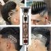 Professional Mens Hair Clippers Zero Gapped Cordless Hair Trimmer Professional Haircut & Grooming Kit for Men Rechargeable LED Display Skull Ornament - Buy Online on GoSupps.com