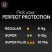 U by Kotex Click Tampons Multipack - 180 Count (6 Packs of 30) - Regular/Super Absorbency, Unscented - Packaging May Vary - Buy Online on GoSupps.com