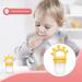 Freshy Toothed Pacifiers & Silicone Fruit Bite Toys | Safe Silicone Teething Solutions for Kids 9+ Months | Firulab Yellow - Buy Online on GoSupps.com