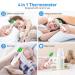 IDOIT Digital Ear and Forehead Thermometer - Non-Contact Infrared Medical Thermometer for Adults & Children - 40 Memory Recall - Fever Alarm - Buy Online on GoSupps.com