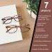 ZONLON 5 Pack Blue Light Blocking Reading Glasses for Men & Women - Multicolor Computer Glasses 2.75 x with Spring Hinge - Buy Online on GoSupps.com