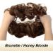 JJstar 2PCS Messy Bun Hair Piece Curly Fake Hair Buns - High Heat Resistant Synthetic Fiber Scrunchies for Women & Girls - Buy Online on GoSupps.com