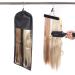 Modpion Double-Sided Anti-Slip Hair Extension Hanger with Portable Protection Bag - Black | 1 Count - Buy Online on GoSupps.com