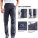 Haimont Men's Lightweight Hiking Stretch Pants | Quick Dry Nylon, UPF50 & Water Resistant, Zipper Pockets | Odyssey Grey X-Large - Buy Online on GoSupps.com