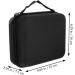 2-Pack EVA Carrier Bag for Paint Models & Essential Oils - 25x16cm Perfect for Nail Acrylic & Drip Bottles - Buy Online on GoSupps.com