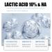 10% Lactic Acid Serum with Hyaluronic Acid & Vitamin C | Shrink Pores Hydrate & Even Skin Tone - Buy Online on GoSupps.com