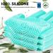 VGO Dishwasher Cleaning Sponge Gloves - Reusable Silicone Scrubber Heat-Resistant 1 Pair (Pink+Blue) - Si2142 - Buy Online on GoSupps.com
