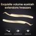 Nagaraku Gold Precision Tweezers for Eyelash Extensions | Curved Volume & Cluster | Super Light Stainless Steel (N-08) - Buy Online on GoSupps.com