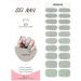 Foyute Semi Cured Gel Nail Strips 20 Pcs Soft Self-Adhesive Gel Nail Polish Wraps Sticker for Salon-Quality Manicure Set Long Lasting Easy to Apply & Remove Nail File & Wooden Stick (Grey glitter) - Buy Online on GoSupps.com