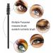 100 Mascara Wands Bulk Disposable Eyelash Eye Brow Brushes Applicator Spoolie Applicator Lash Extensions Makeup Tool Set (RED) - Buy Online on GoSupps.com