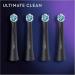 Oral-B iO Ultimate Clean Black Zeb Brush Tips - Pack of 4 | Premium Oral Care Worldwide Shipping - Buy Online on GoSupps.com