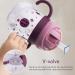 Baby Straw Sippy Cup 6+ Months | Weighted Straw, Non-Spill & Leak-Proof | 260ml BPA-Free Toddler Cup with Handles - Buy Online on GoSupps.com