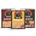 Kodiak Cakes Bear Bites - Protein Packed Baked Graham Crackers Variety Pack - 100% Whole Grains - Honey, Chocolate & Cinnamon Cookies Snacks - 9 Ounce (Pack of 3) Bear Bites Variety Pack