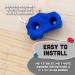 Squirrel Products 20 Extra Large Deluxe Rock Climbing Holds - Mounting Hardware Included - Outdoor Play for Ages 3 - Buy Online on GoSupps.com